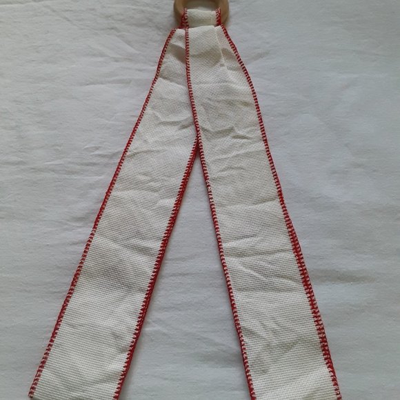 Vintage‎ Embroidered Tray Display Hanger Linen - Picture 4 of 4